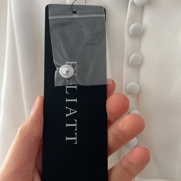 ELLIATT Agatha Dress in Ivory - Picture 12 of 14